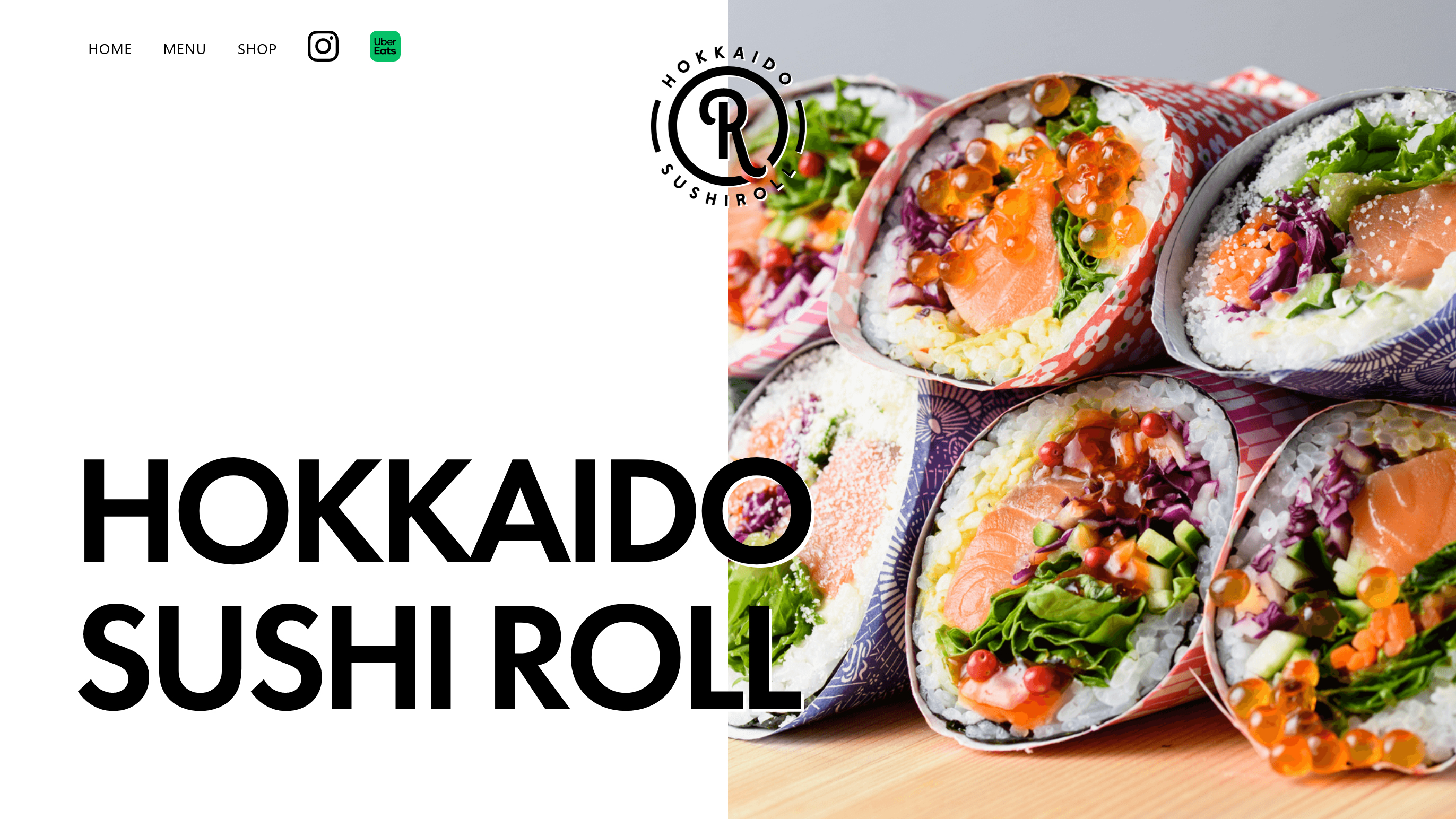 HOKKAIDO SUSHI ROLL